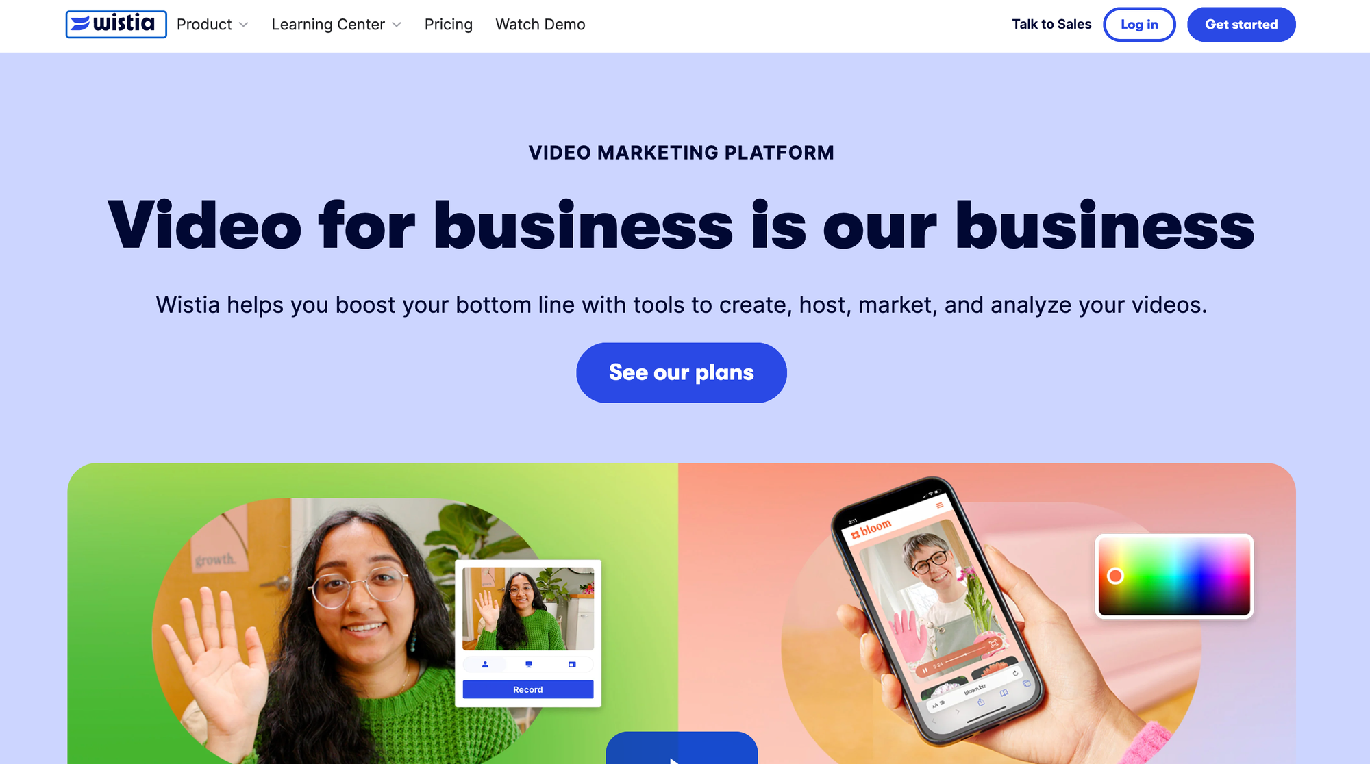 Wistia is a complete video marketing platform with video hosting as one of the services