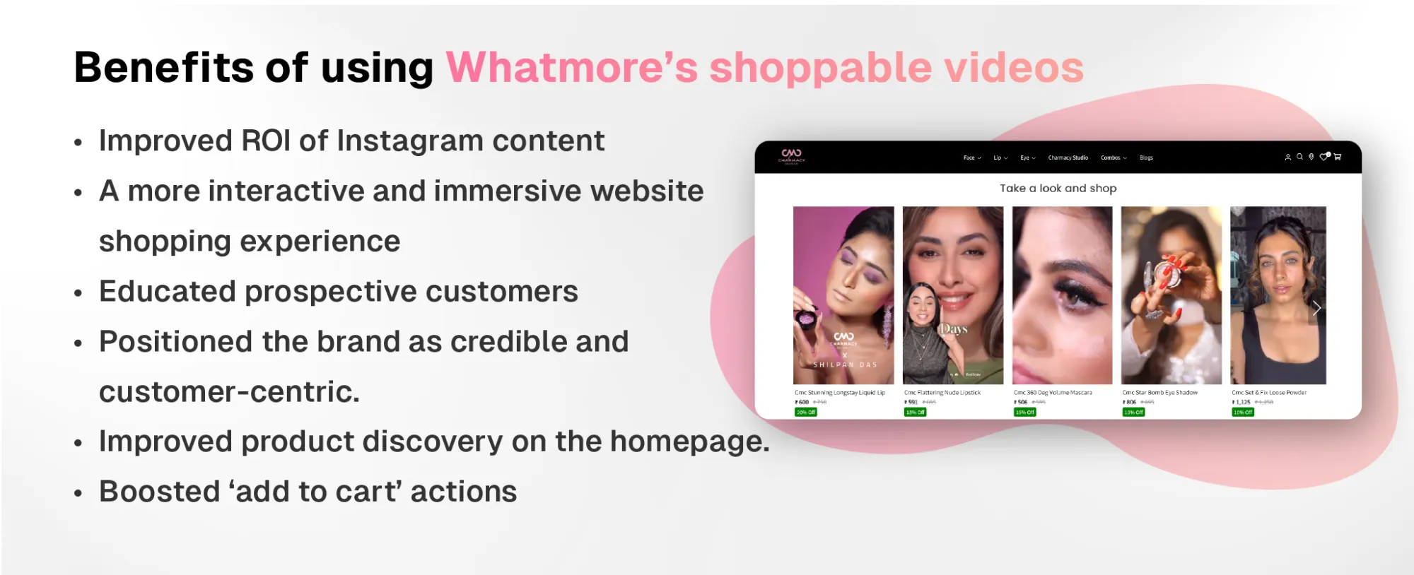 shoppable video benefits