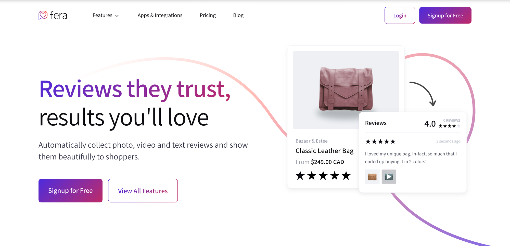 Fera.ai helps improve trust and is an essentials app for shopify stores