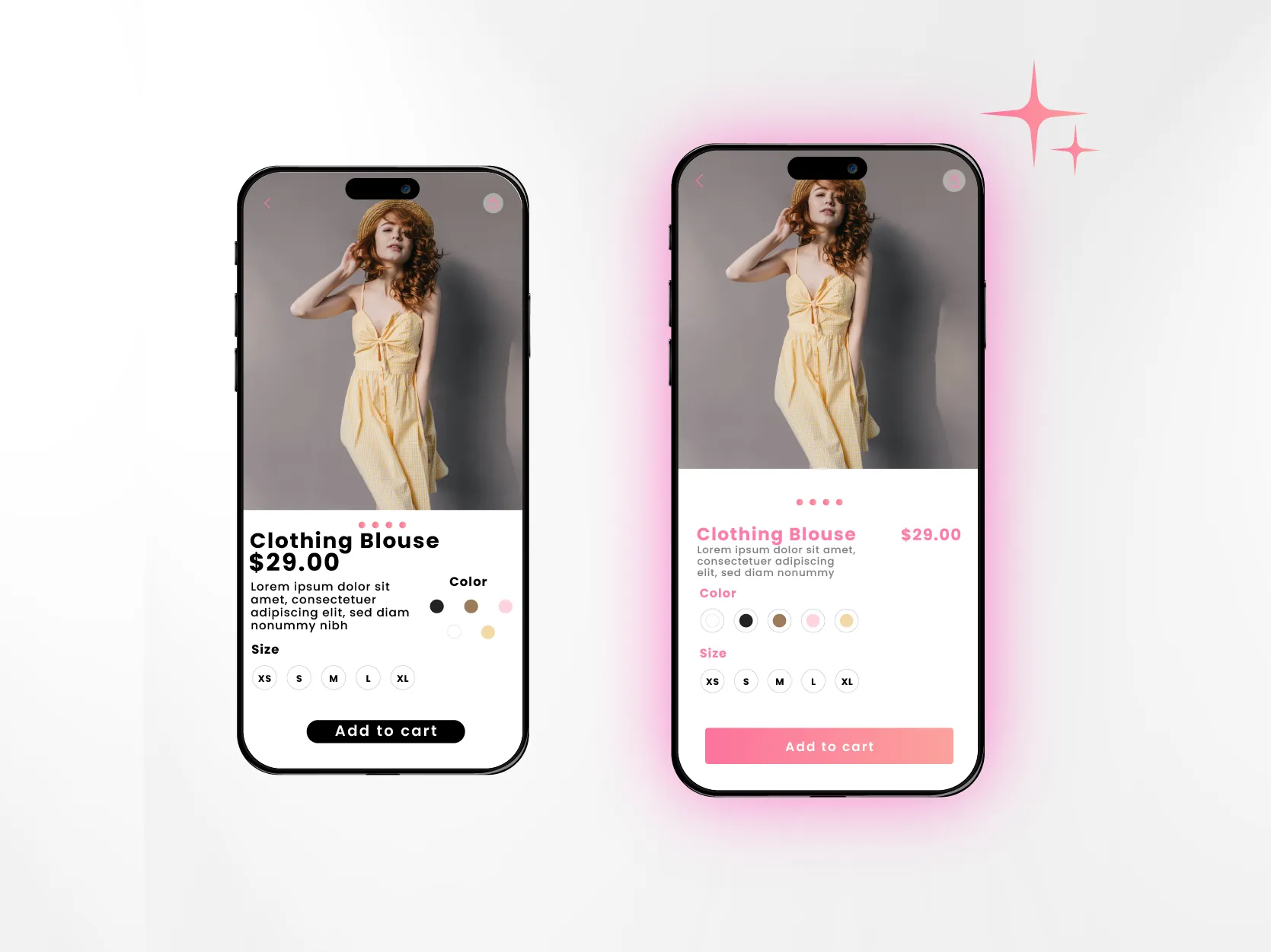 A product detail page that is optimized for mobile, with responsive images, easy-to-read text, and large, tappable buttons, provides a much better experience than a page that is poorly formatted on mobile, with hard-to-read text and misaligned images, making navigation difficult.