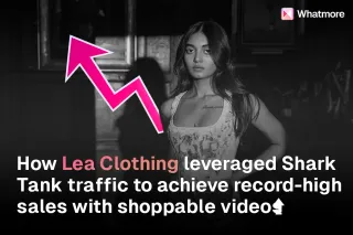 How Lea Clothing leveraged Shark Tank traffic to achieve record-high sales with shoppable videos