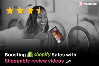 Boosting Shopify sales with shoppable review videos