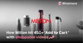 Milton boosts 'Add to Cart' actions with shoppable videos