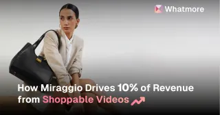 Miraggio drives 10% of revenue with shoppable videos